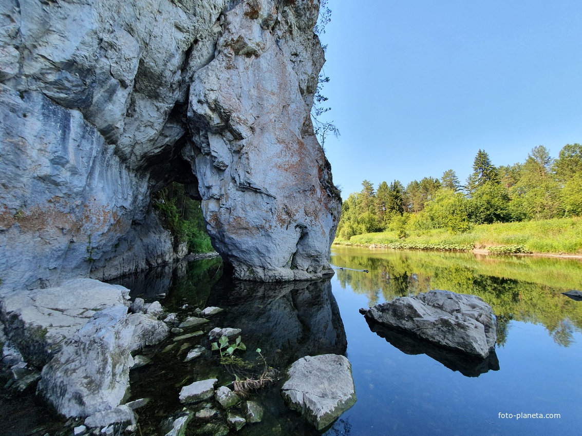 Природный парк Оленьи ручьи. Река Серга.