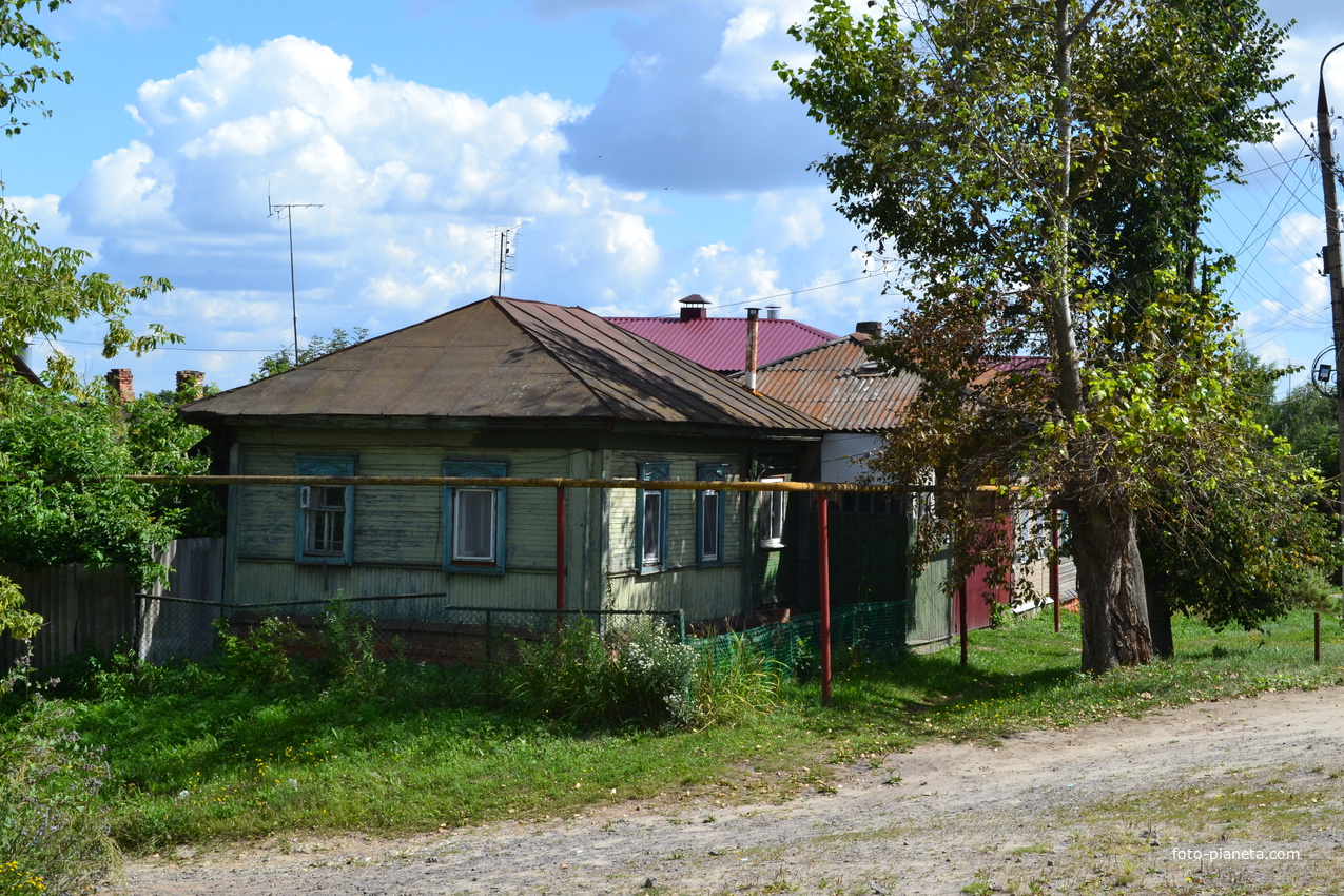 Домик на улице Свердлова. Город Болхов