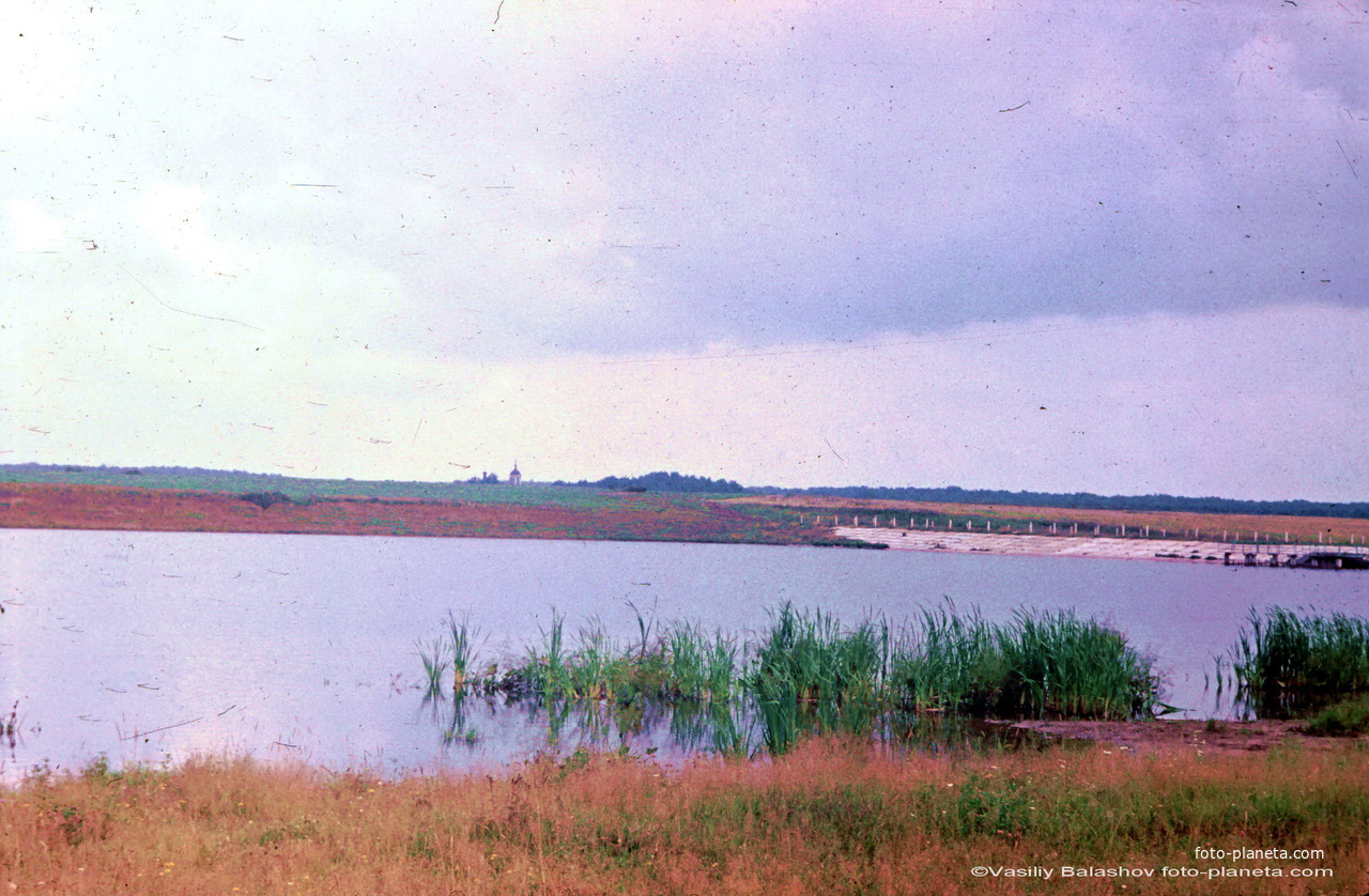 Водохранилище в д. Васильки, 1990 г.