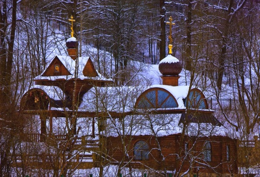 Святой источник Саввино-Сторожевского монастыря.