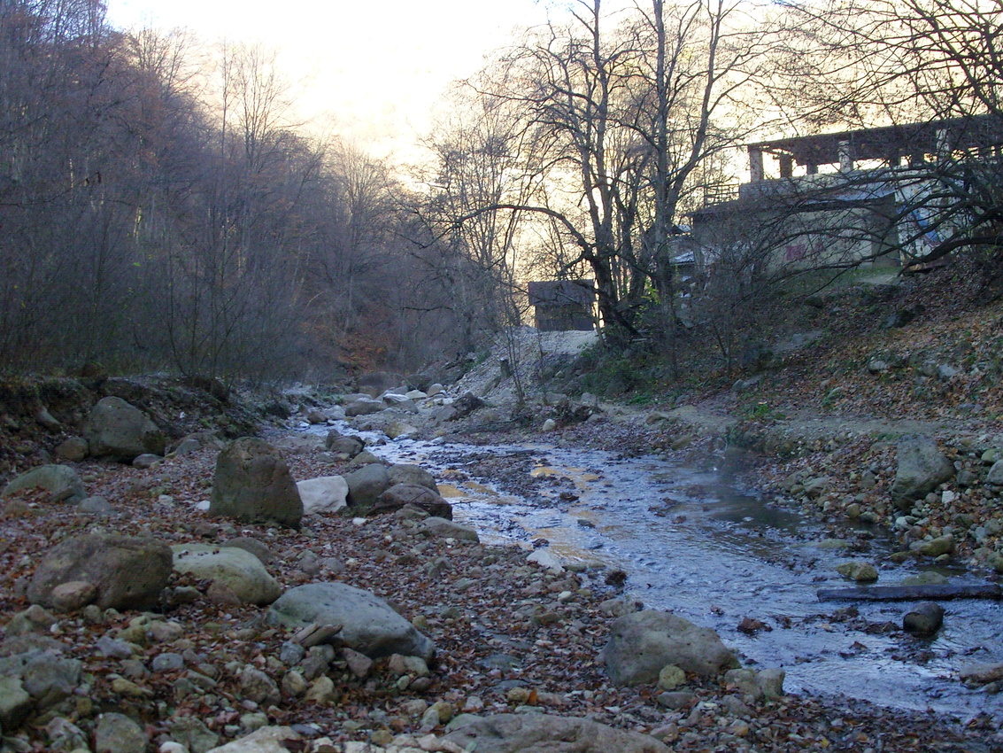 Речка Адай-Су перед Малым Чегемским водопадом