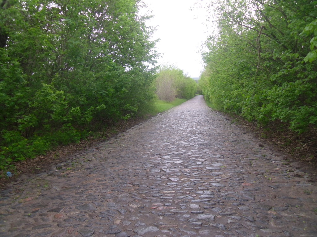 Омельгород, дорога со стороны Ясинового.