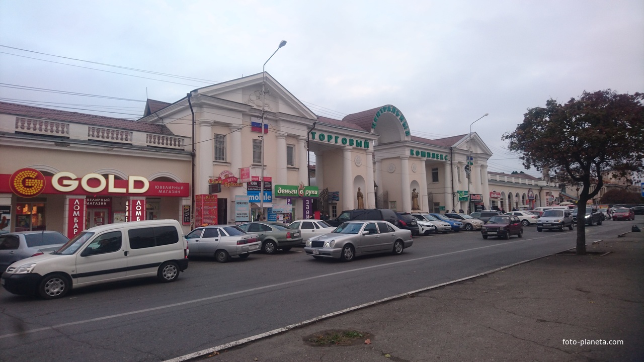 Центральный (Зелёный) рынок на улице Толстого