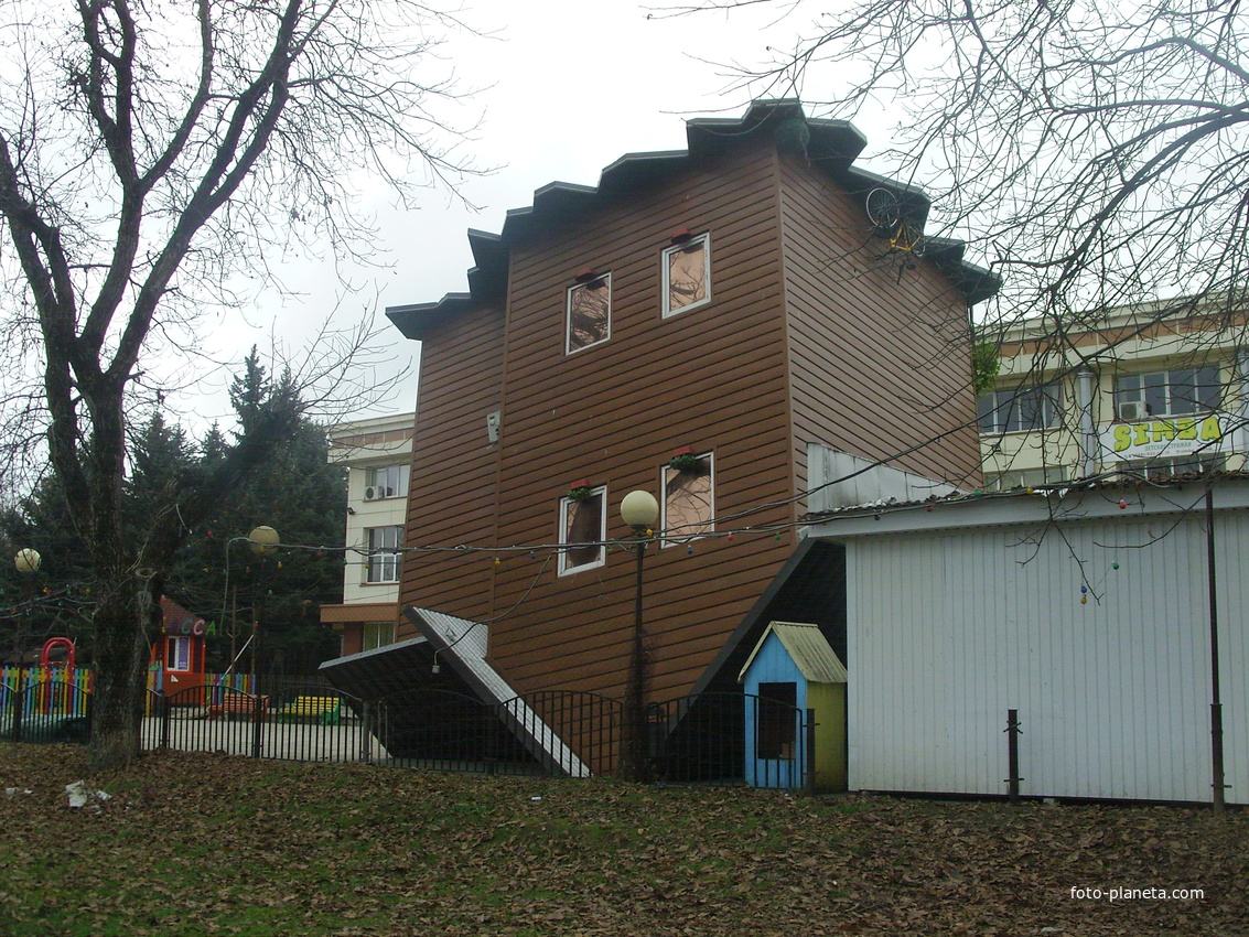 &quot;Дом вверх дном&quot; на улице Шортанова