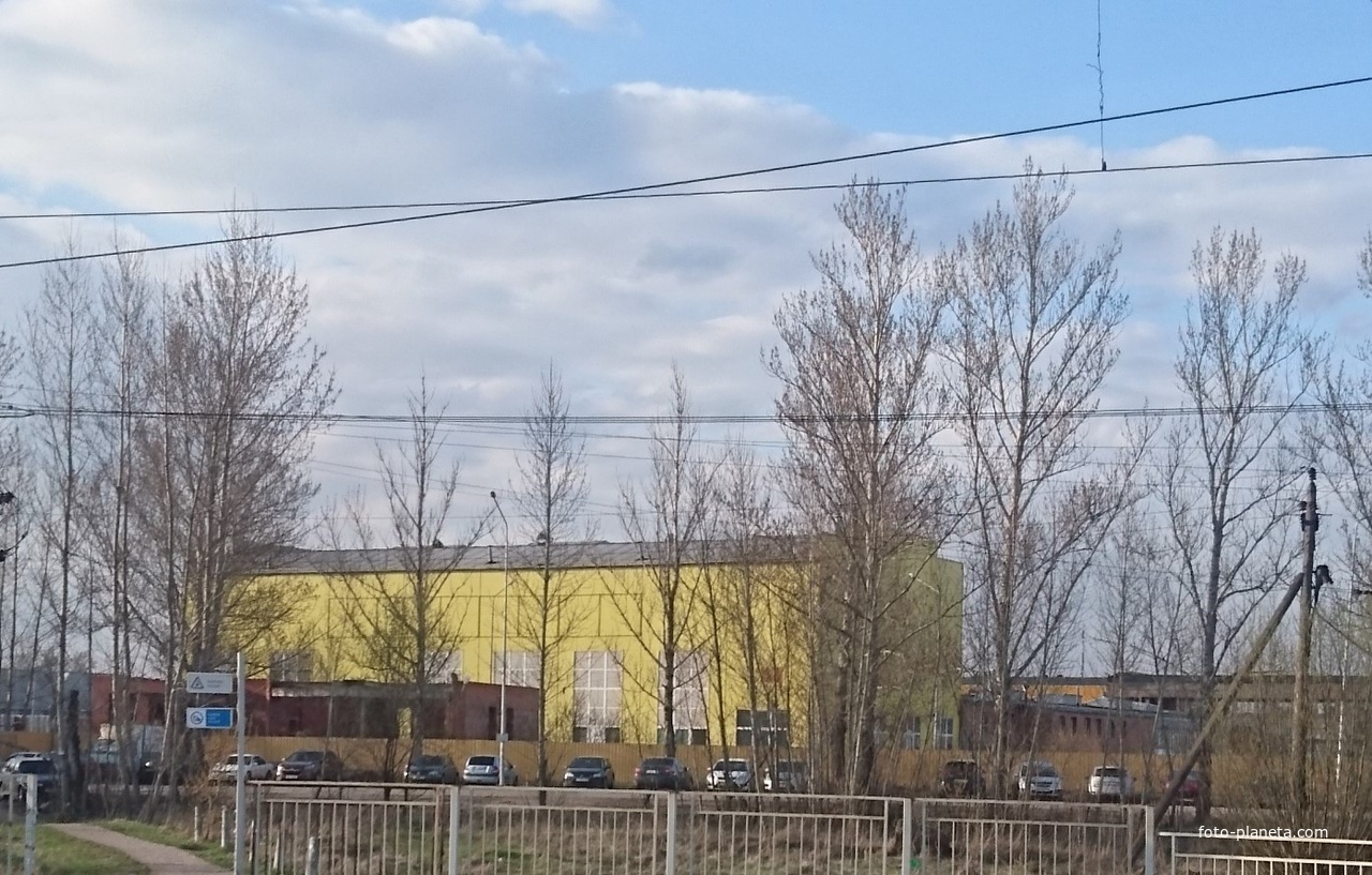 Производственный корпус Гжельского кирпичного завода около ж/д станции &quot;Гжель&quot;