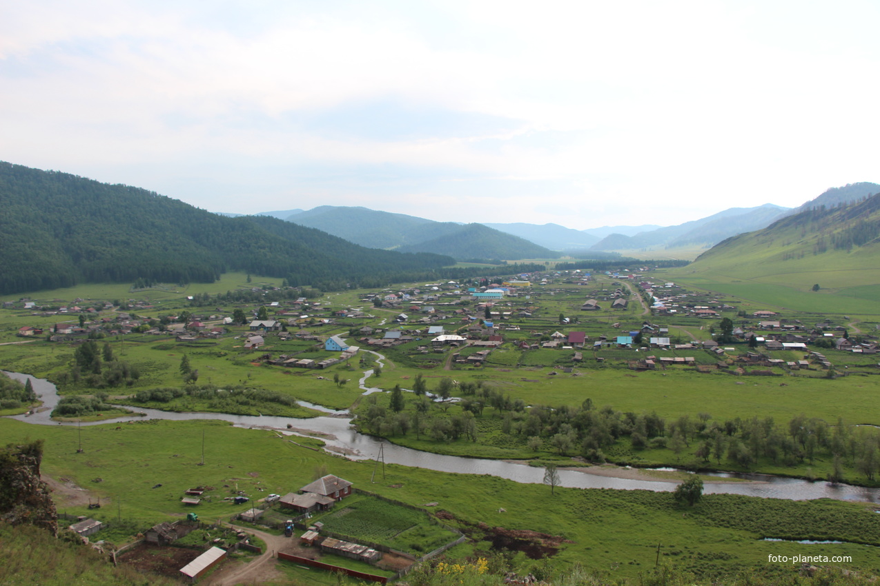 село Барагаш с Желтого камня, Респубдика Алтай