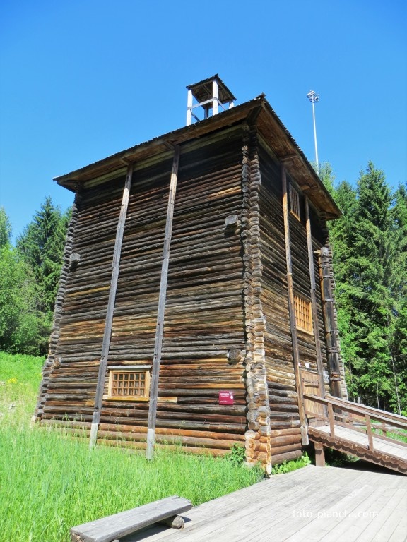 Рассолоподъемная башня Усть-Боровского сользавода