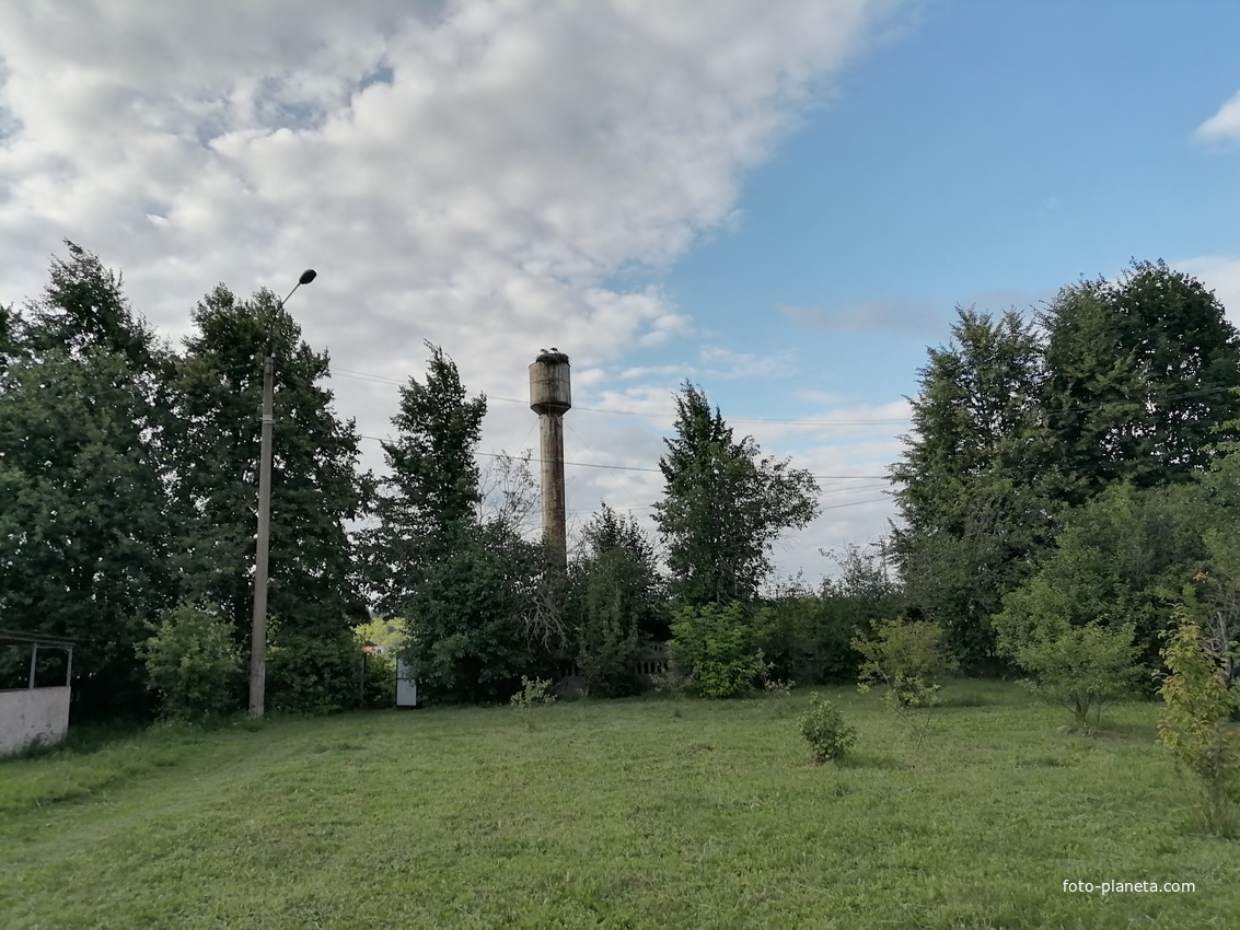 Деревня Образцово. Водонапорная башня