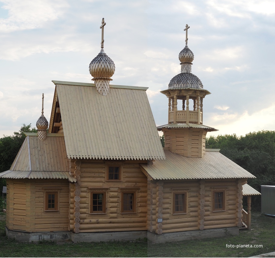 Строящийся храм Александра Невского