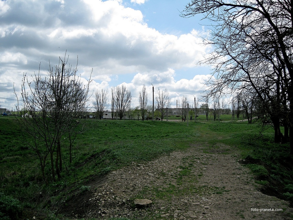 Вид в сторону промзоны с северной стороны