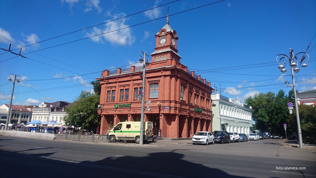 Здания банка постройки 1896г. (современный офис Сбербанка)
