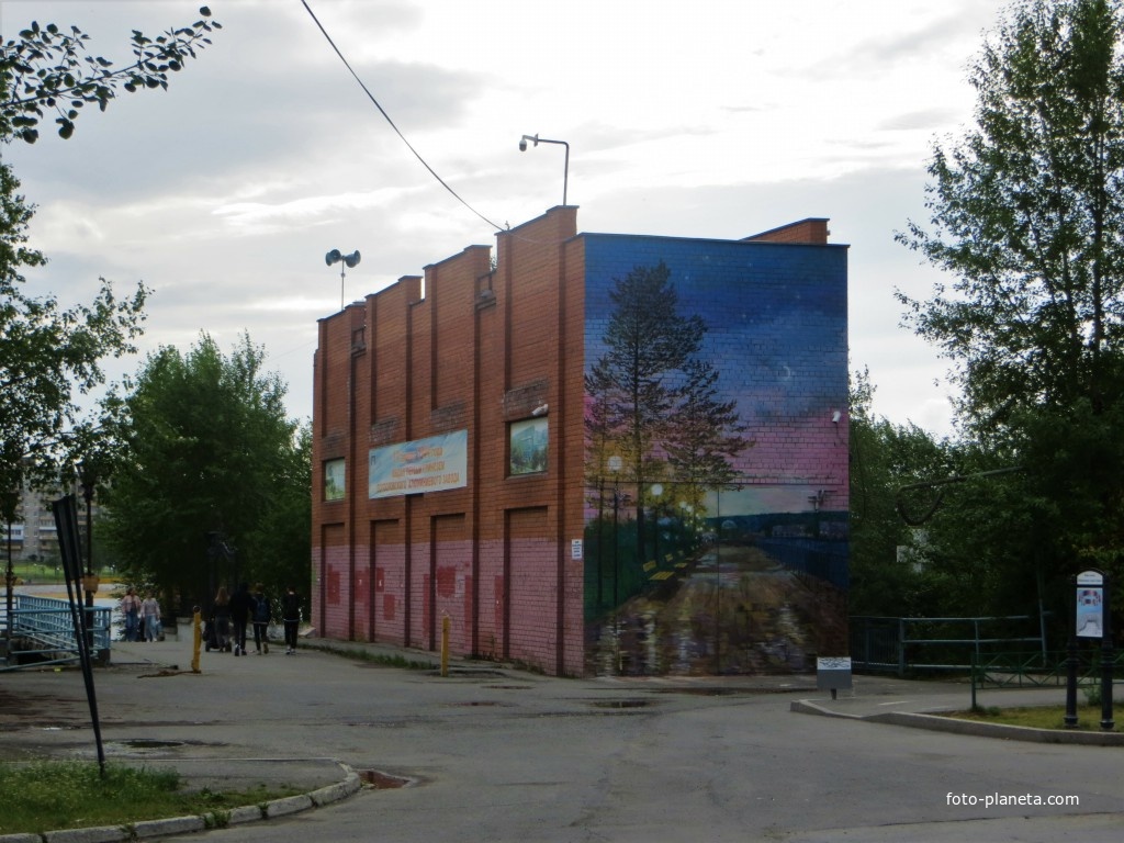 Плотина городского пруда