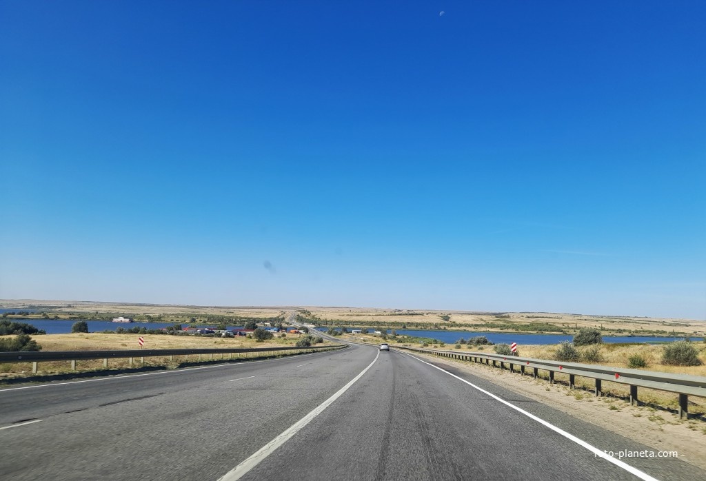 Река Балыклейка и трасса Р-228