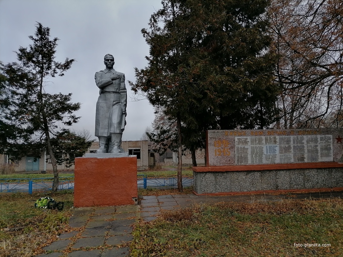 Памятник советским воинам. Деревня Федотово