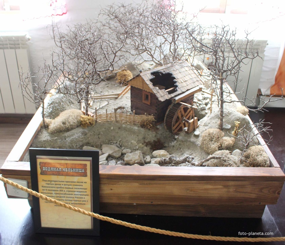 В музее хлеба и вина.