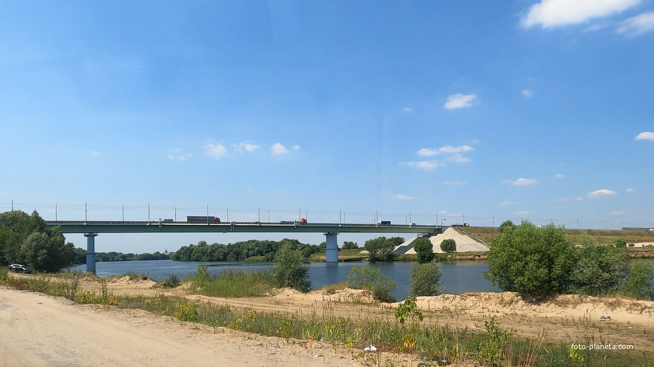 Мостна автодороге А-108 через реку Москва