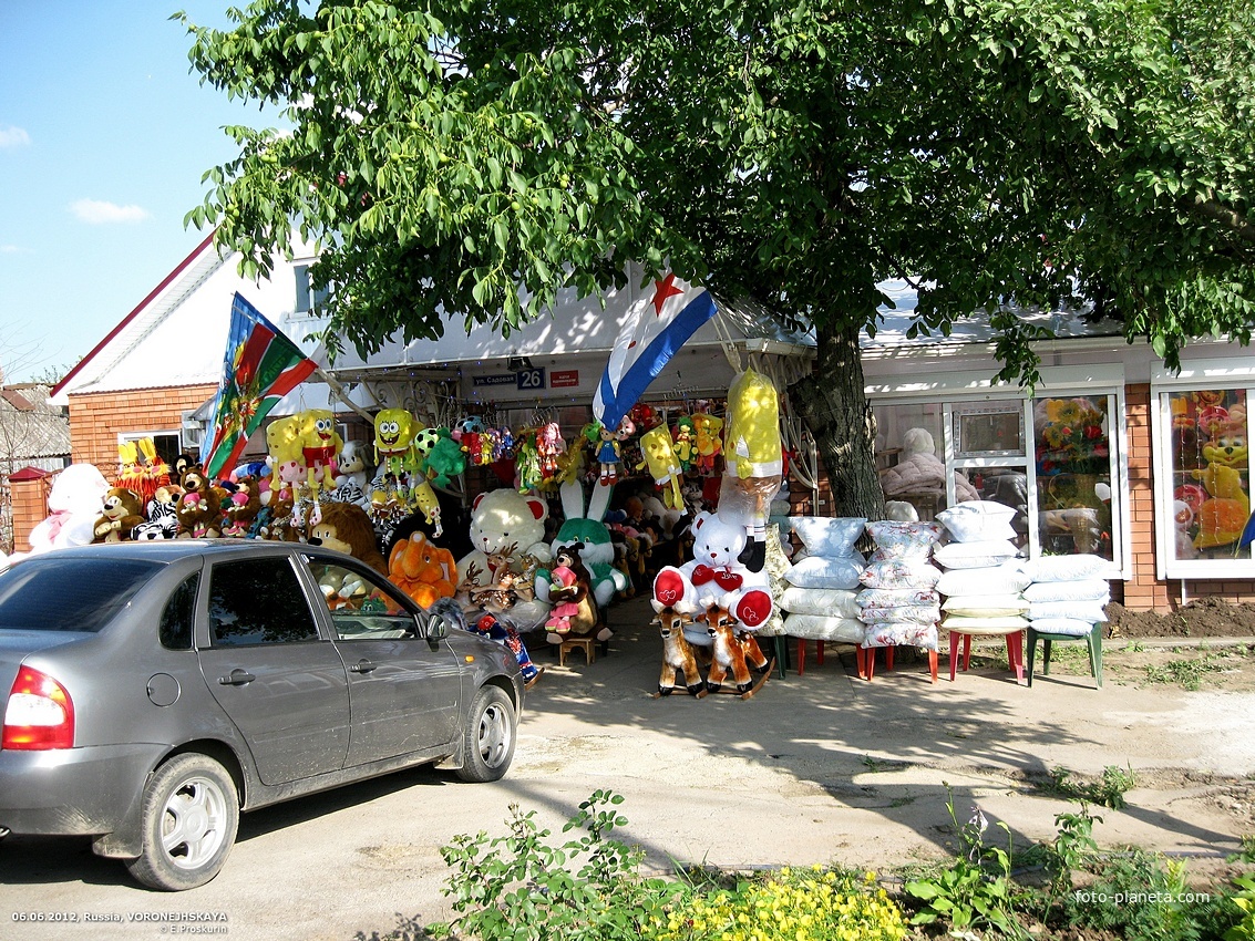 Игрушки и подушки на ул.Садовой,26