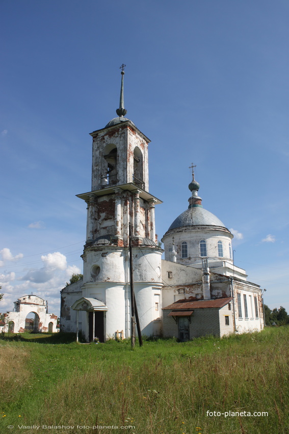 Горки, церковь Троицы Живоначальной