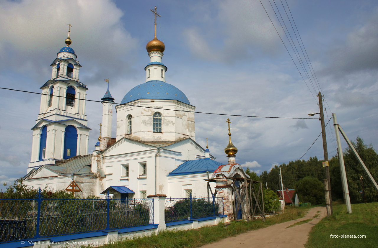 Ильинское, погост и церковь Георгия Победоносца