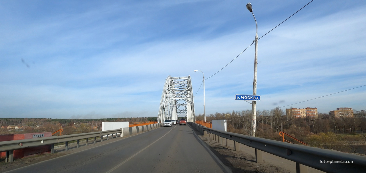 Федино, мост через реку Москва