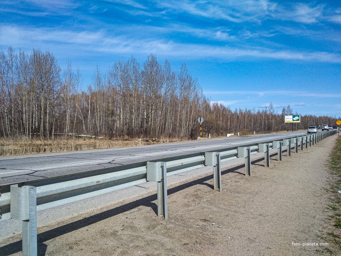 Автодорога Хабаровск-Комсомольск возле села