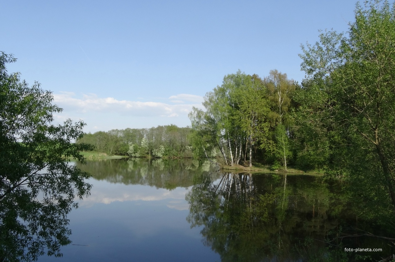 озеро на реке Пнёвка