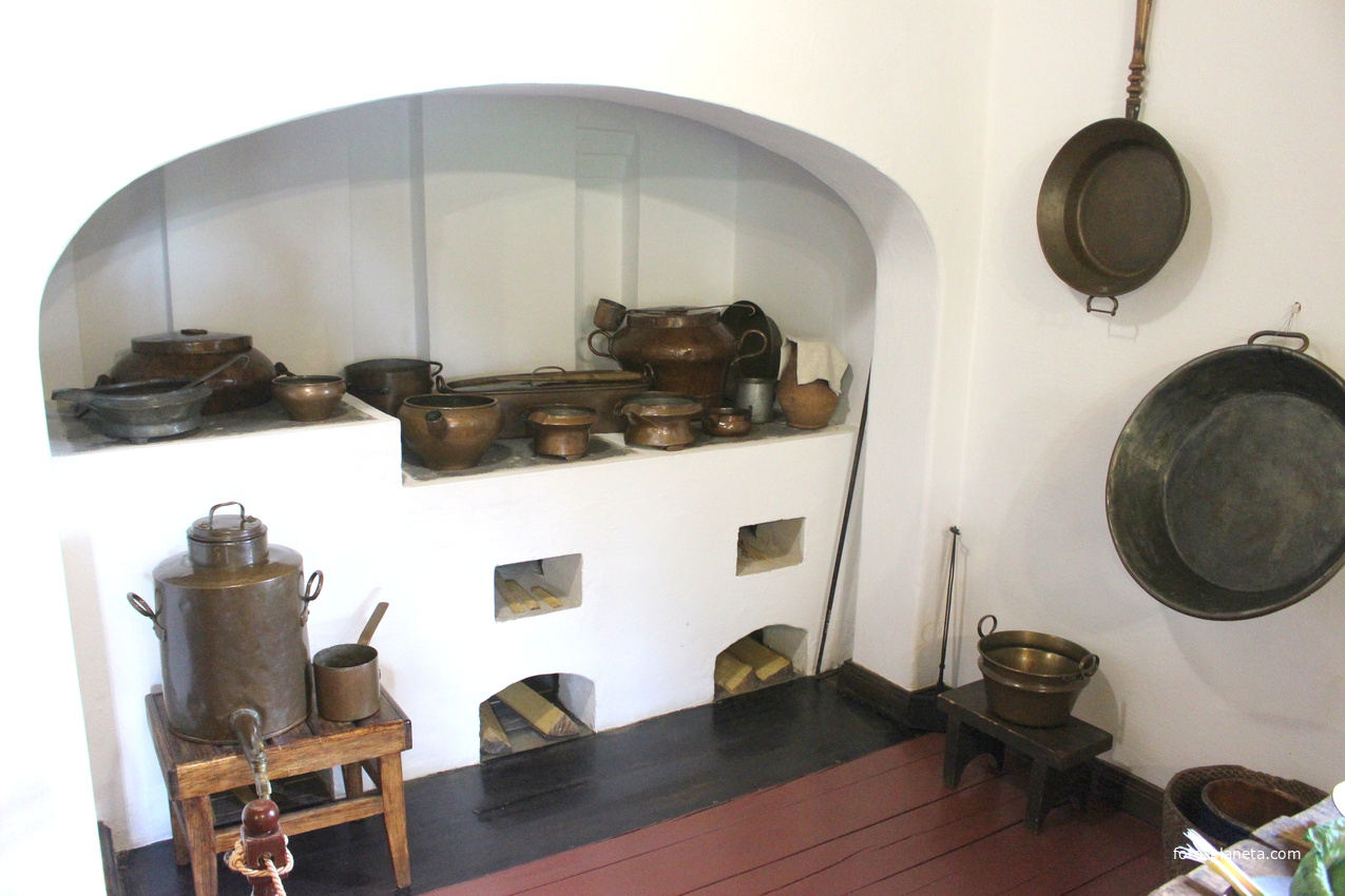 Кухня-поварня дома-музея Ганнибалов.