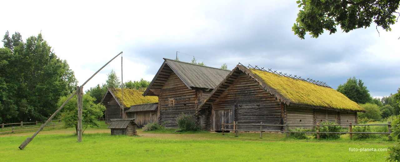 В музее &quot;Пушкинская деревня&quot;.