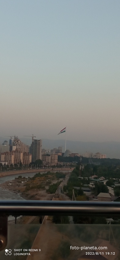Флагшток в г. Душанбе