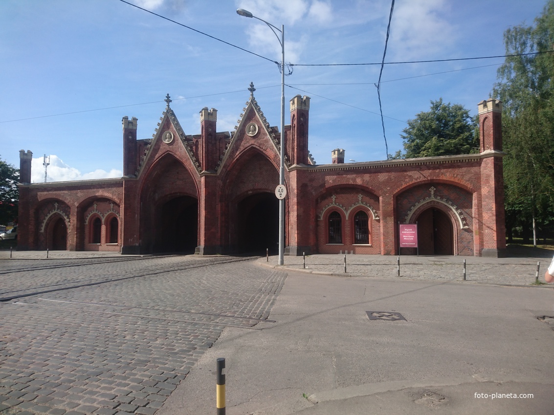 Бранденбургские ворота на ул. Багратиона