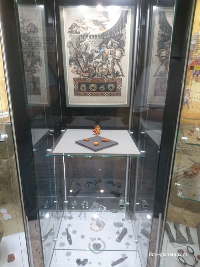 В Музее янтаря в башне Дона