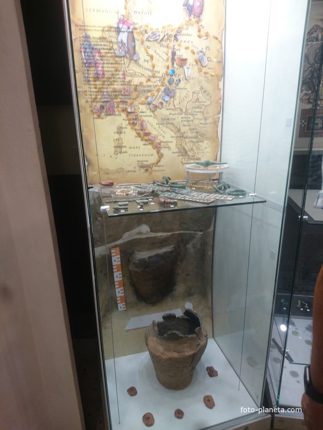 В Музее янтаря в башне Дона