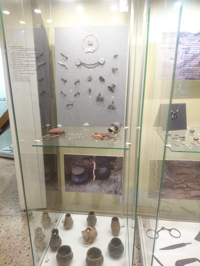 В Музее янтаря в башне Дона