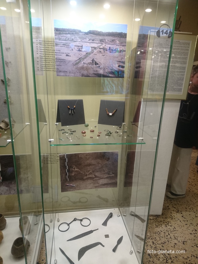 В Музее янтаря в башне Дона