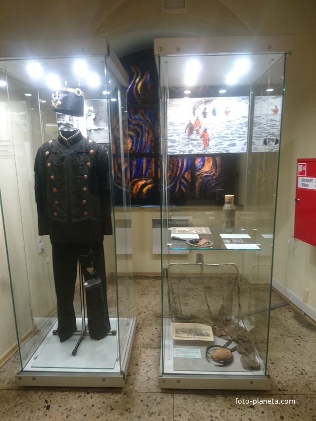 В Музее янтаря в башне Дона