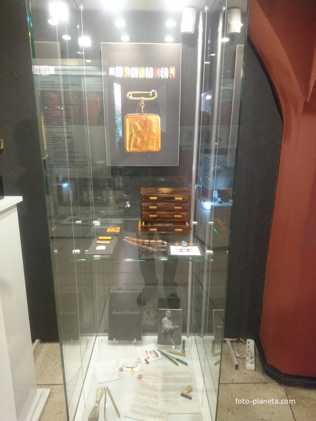 В Музее янтаря в башне Дона