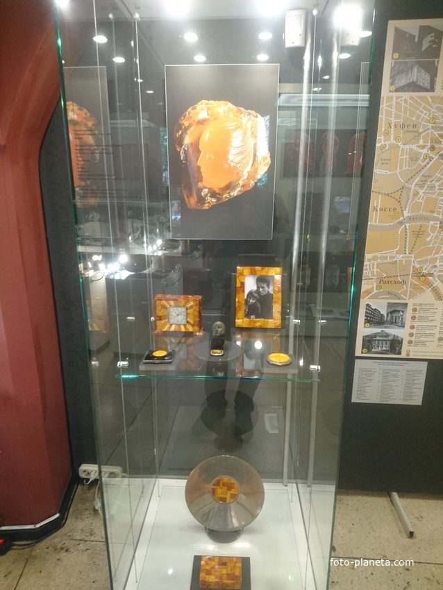 В Музее янтаря в башне Дона