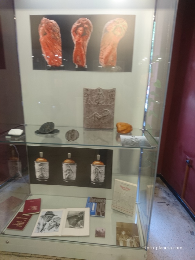 В Музее янтаря в башне Дона