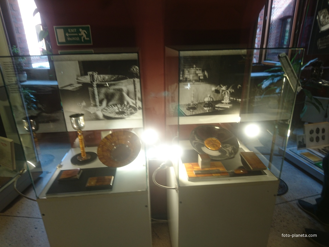 В Музее янтаря в башне Дона