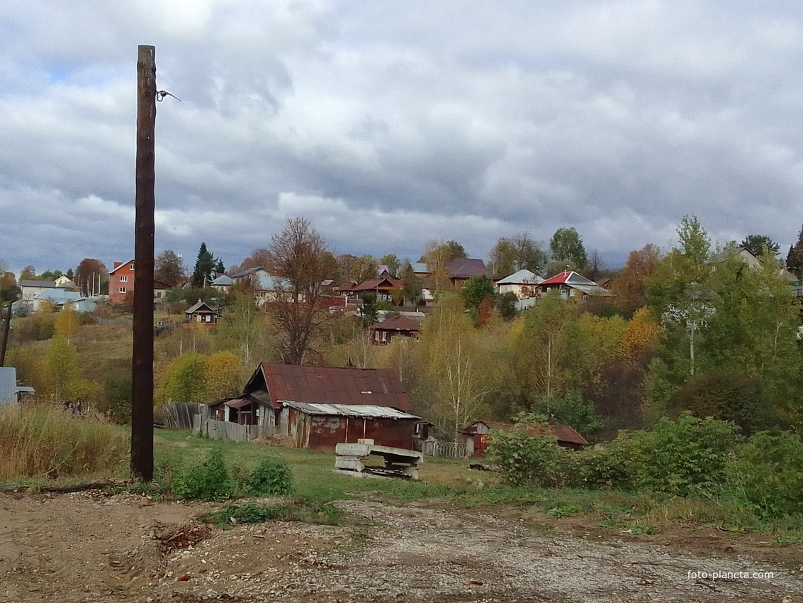 Вид на район Запруд в Мотовилихинском районе г. Перми.