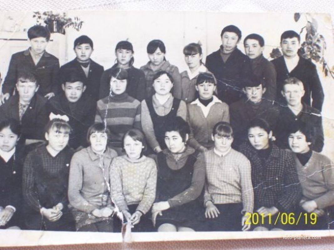 Согорненская школа 1970г