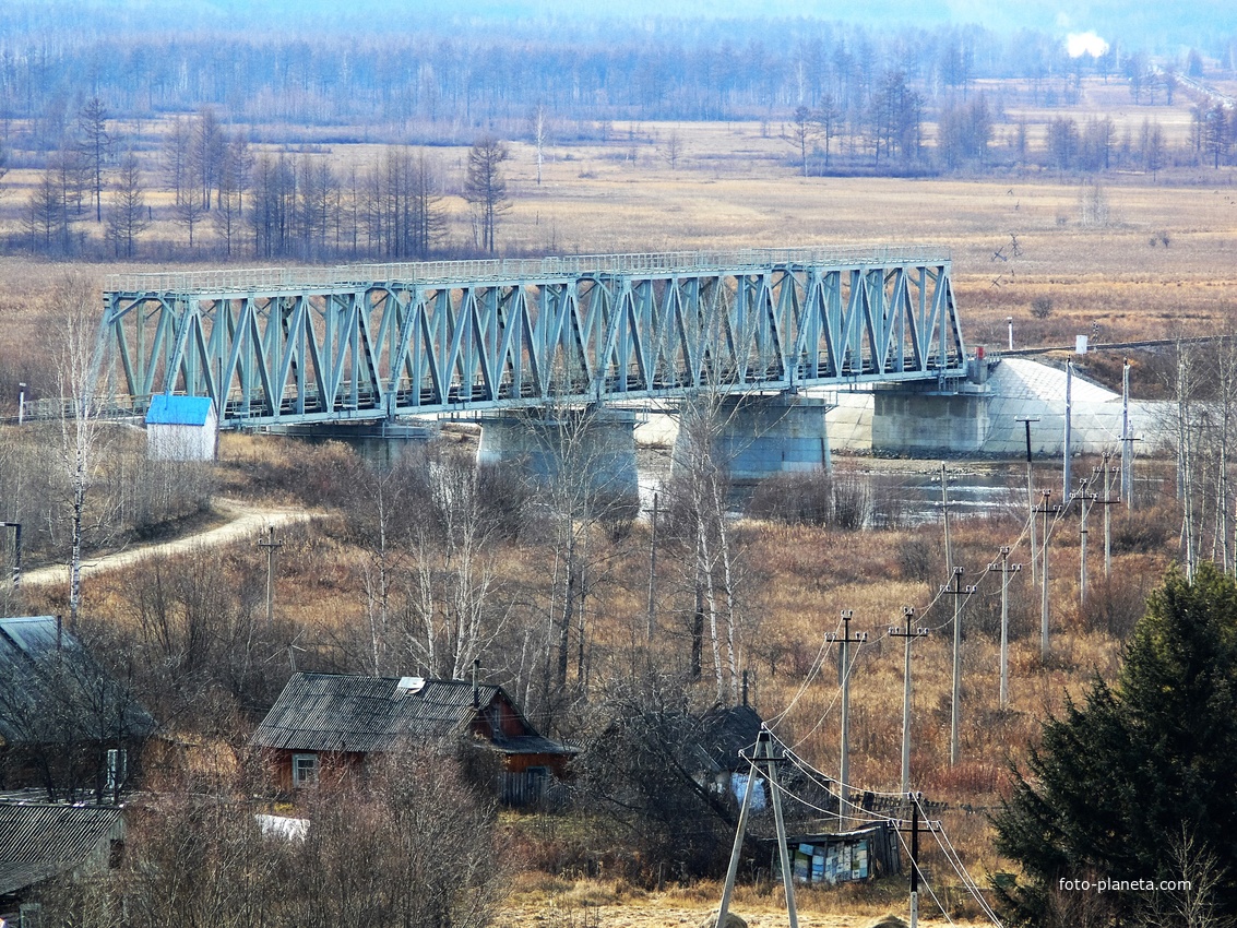 Железнодорожный мост через р. Тырма