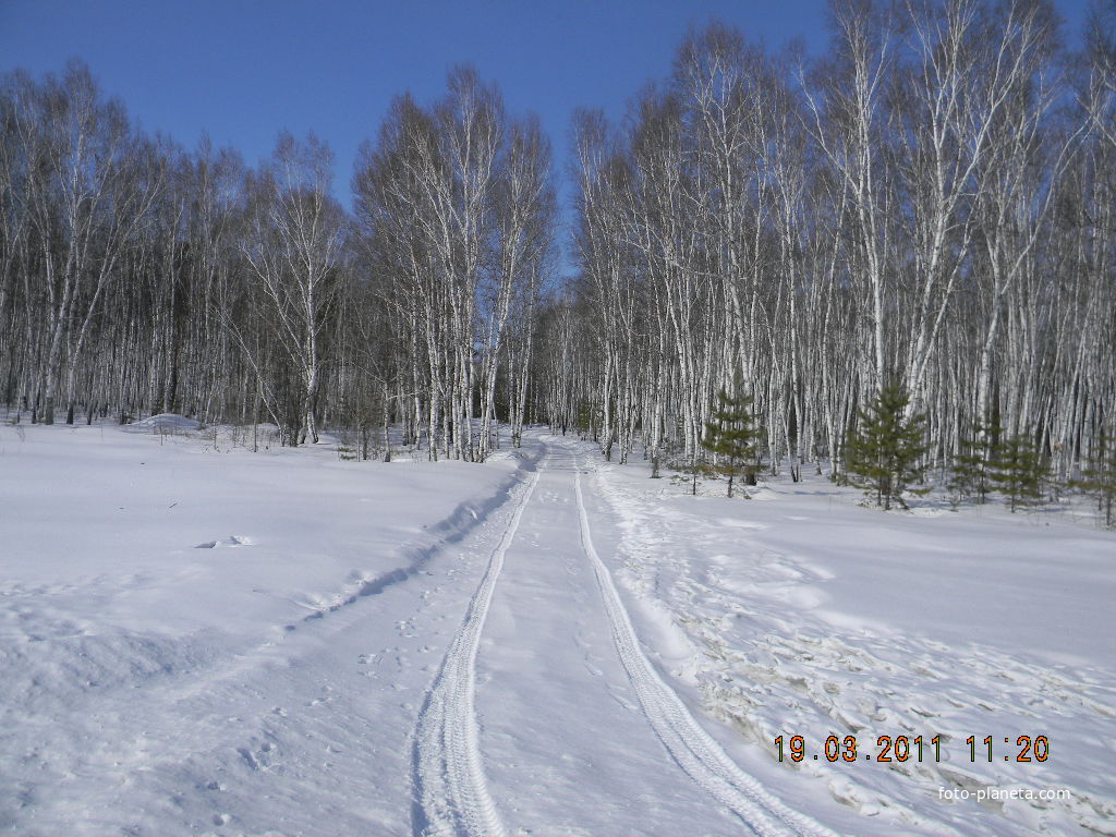Зима в Шимановске