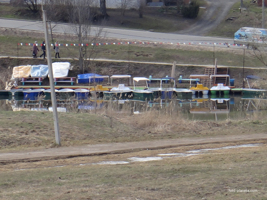 Вид на пристань