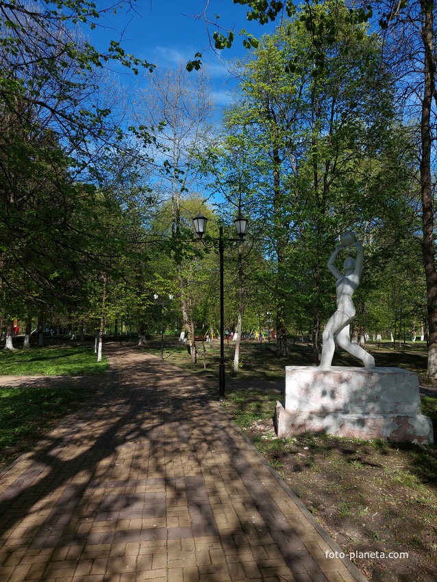 Дорога в Хомутовский парк