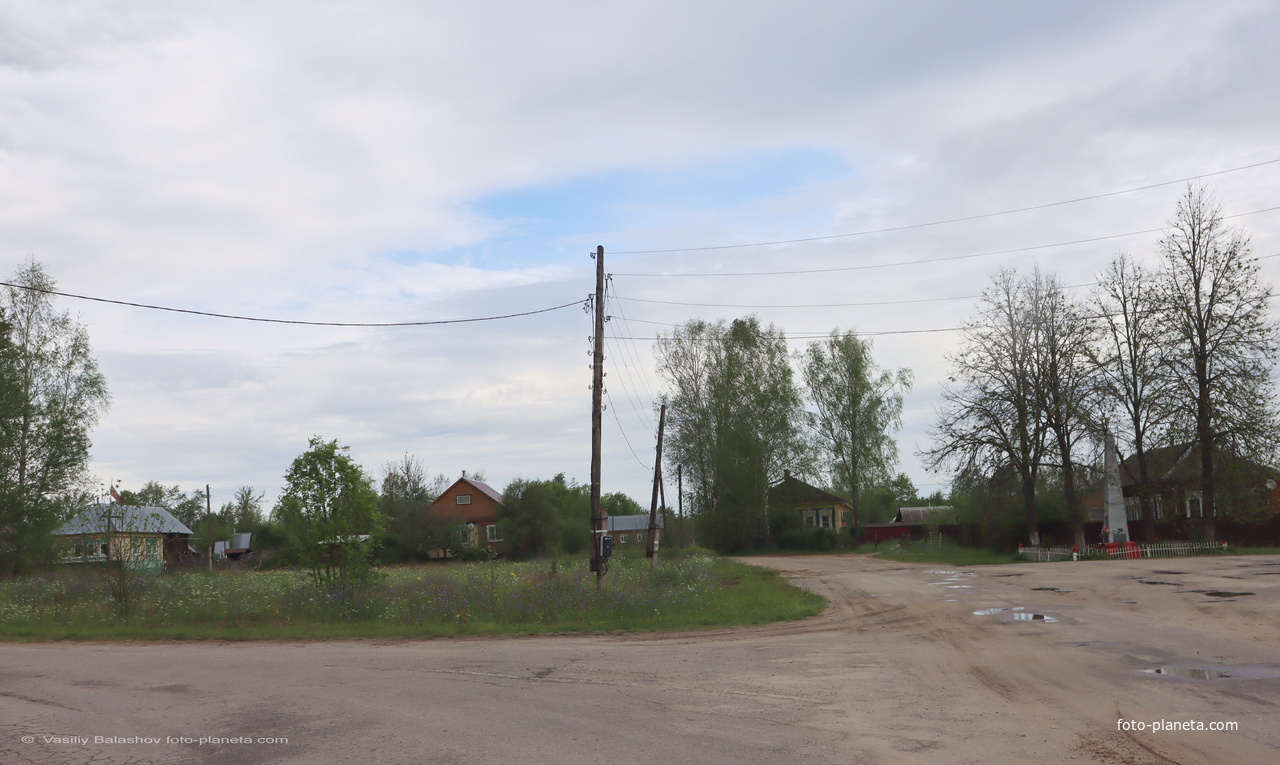 С. Колычёво, центральная часть села