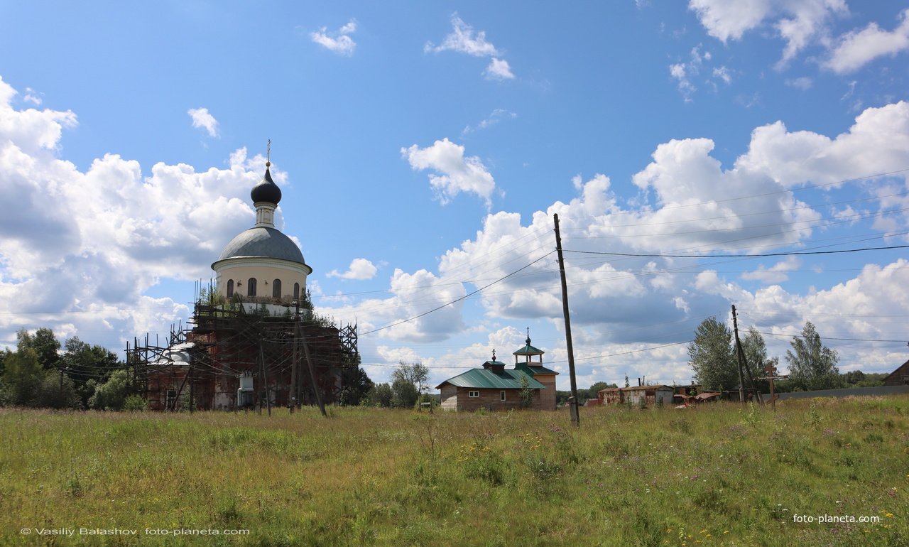 Село Коробовщина, церковь Николая Чудотворца
