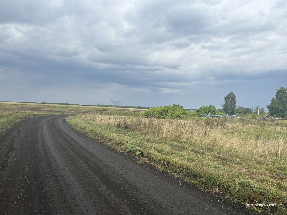 Дорога от Починок к Черногаю