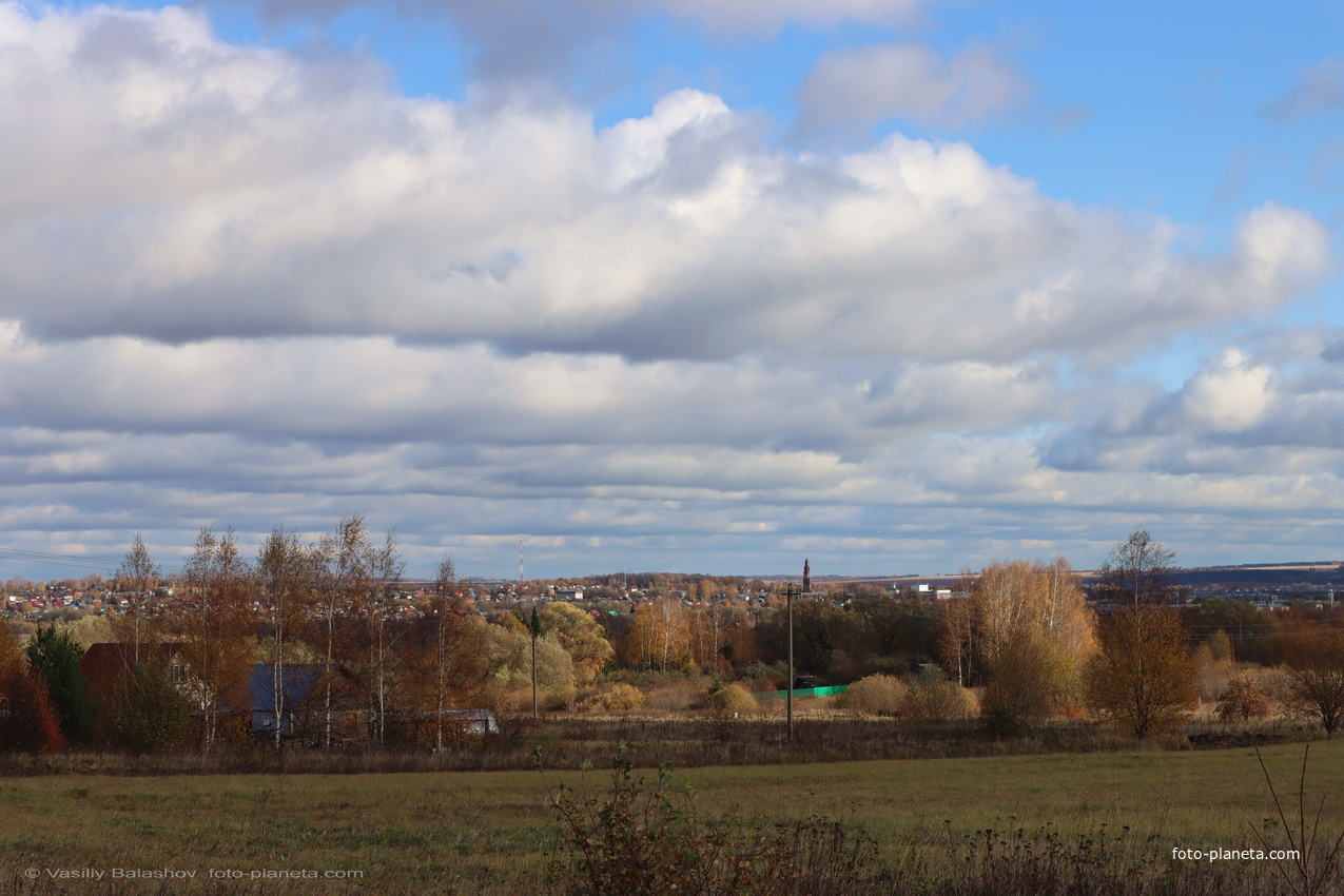 Юрьев-Польский, панорама с запада