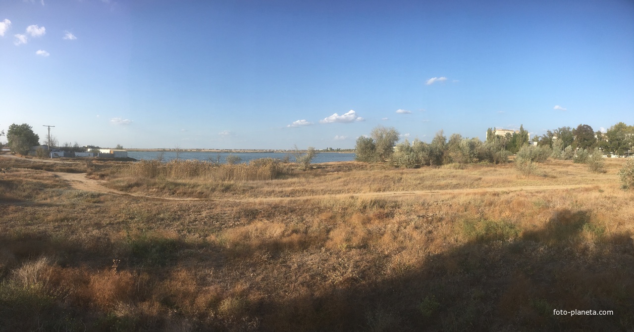 Побережье озера Ялы-Мойнакского со стороны греко-скифского городища &quot;Чайка&quot;